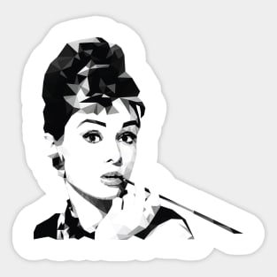 audrey hepburn Sticker